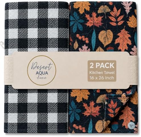 Kitchen Towels, Dish Towels for Kitchen by DesertAqua