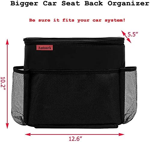 AUTOARK Car Seat Back Organizer and Cooler Set, Bigger-Capacity - Image 6