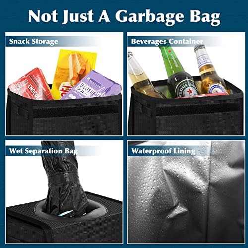 Femuar Leak Proof Car Trash Can - Image 4