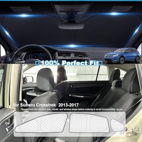 KMF 8pcs Thicken Sun Shades Custom Fit - Image 4