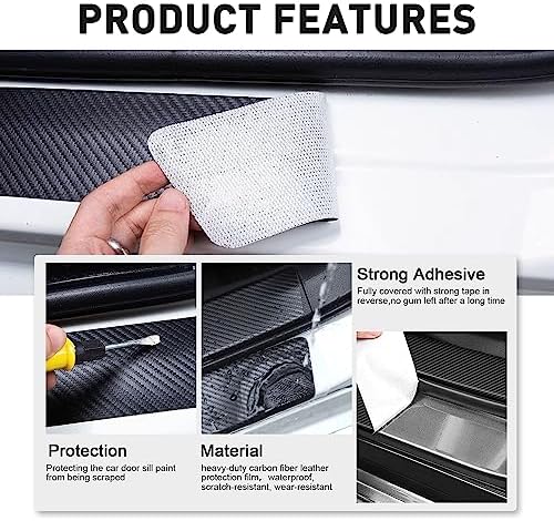 Door Sill Protector for Dodge Durango Challenger Charger Accessories - Image 5
