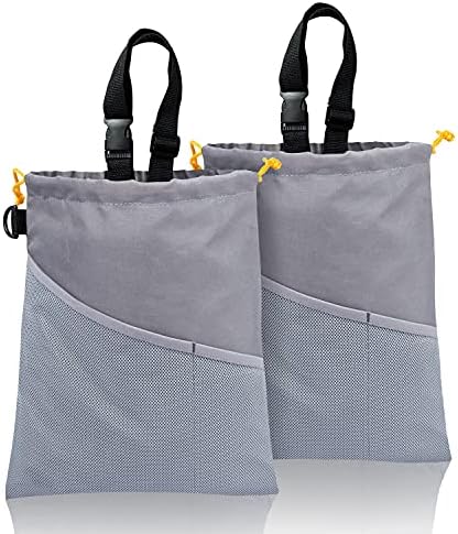 GNEGNI 2PCS Hanging Car Garbage Can by GNEGNI