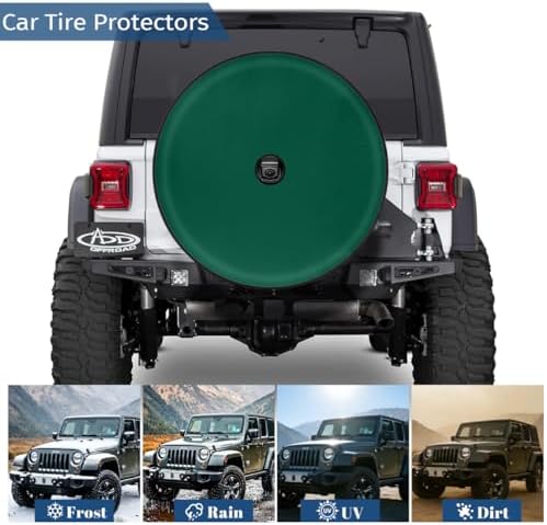 Spare Tire Cover with Backup Camera Hole Fit - Image 6