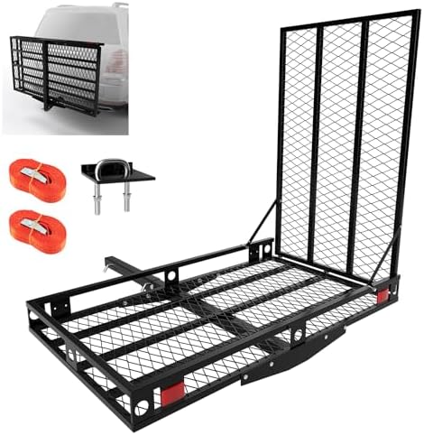 Goplus Mobility Scooter Carrier, 50” x 29.5” Folding Wheelchair Carrier by Goplus