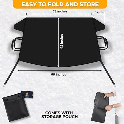 EcoNour Windshield Cover for Ice and Snow - Image 3
