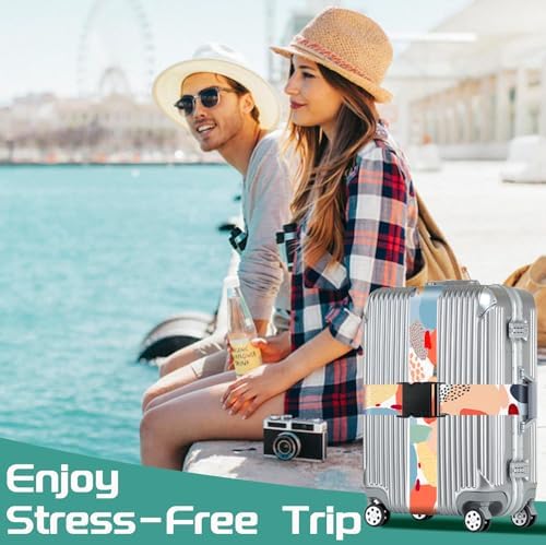 Slohif Luggage Straps for Suitcases Travel Belt Accessories Luggage Connector - Image 7
