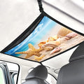 Starfish Car Storage Mesh Organizer Ceiling Cargo Net Double-Layer Adjustable by FREZORA