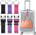 3 Pcs Add a Bag Luggage Straps for Suitcases, Connector Straps by Amylove