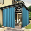 BONZER Outdoor Curtains for Patio Waterproof Thick by Bonzer