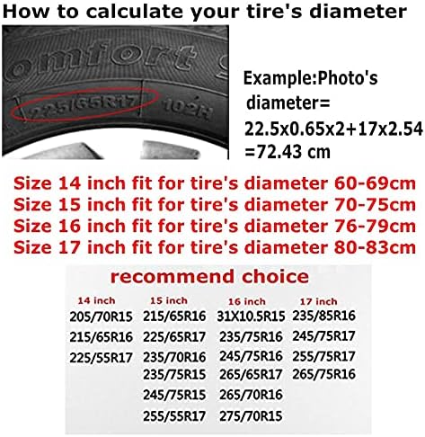 Camper Life is Good Spare Tire Cover Wheel Protector Universal Fit - Image 6