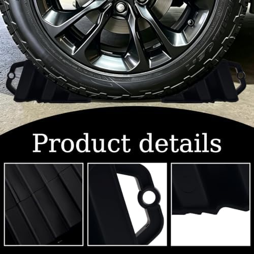 2PCS Anti-Slip Wheel Chocks for Trailers - Image 3