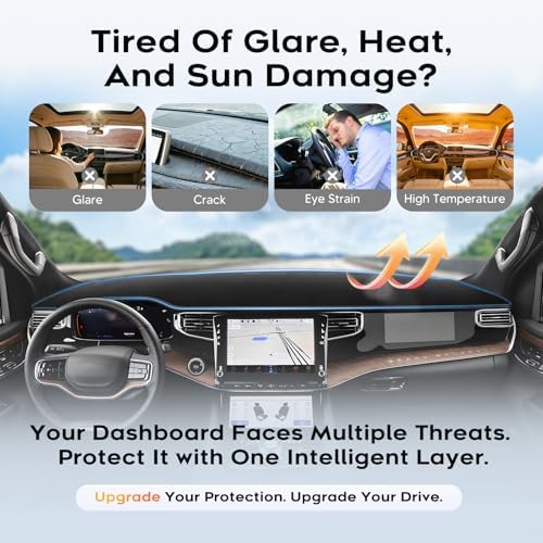 Cartist Dash Cover for 2022 2023 2024 Jeep Grand Wagoneer Dashboard Cover - Image 6