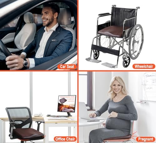 Lofty Aim Car Seat Cushion, Memory Foam Car Seat Cushions - Image 5