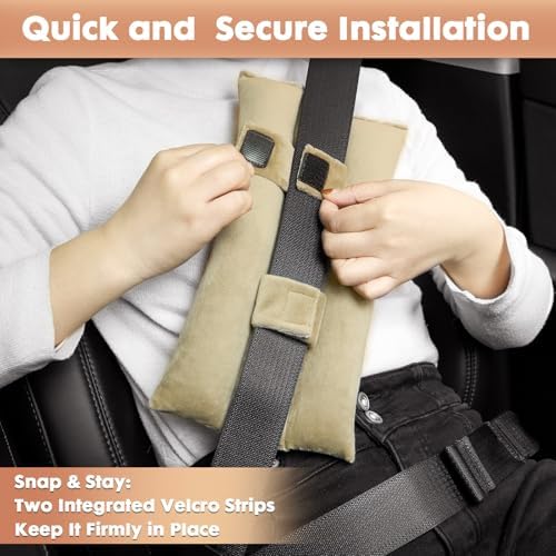 Seat Belt Pillow for Mastectomy Post-Surgery, Heart Surgery Recovery Support - Image 5