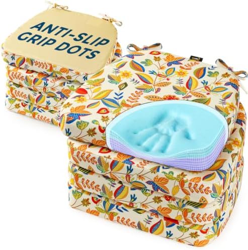 SUNROX Cooling Gel Memory Foam Chair Cushions, 2.6" Thick U-Shaped Dual-Layer by SUNROX