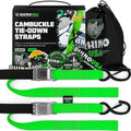 Rhino USA Motorcycle Tie Down Straps by RhinoUSAInc