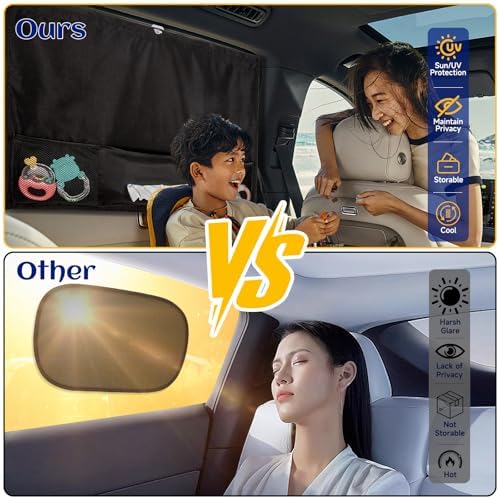 Car Window Shades, Car Window Curtain - Image 5