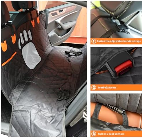 Dog Car Seat Cover, Back Seat Extender - Image 4
