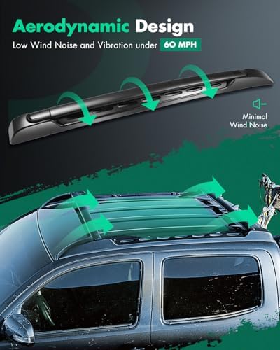 SCITOO Roof Rack Crossbar fit for 2005-2022 for Toyota for Tacoma Double Cab - Image 3