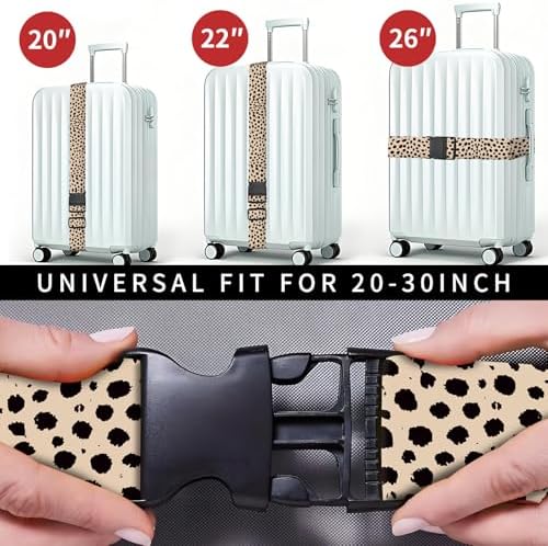 Luggage Straps for Suitcases, Heavy Duty Travel Belt - Image 4