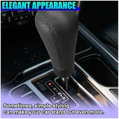 ZIMISI 5 Speed Shifter Knobs, Leather Car Gear Shift Knob - Image 3