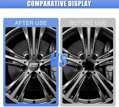 4PCS 56mm Sport Wheel Hub Center Cap Sticker - Image 5