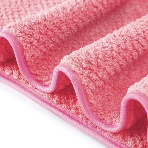 MaopaoBeauty 6 Pack Washcloth Towels Set, Waffle Hand Towels Set, Microfiber - Image 5