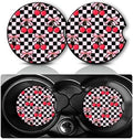 2Pack Cherry Car Cup Holder Coaster Neoprene Car Coasters by YGQZYYQ