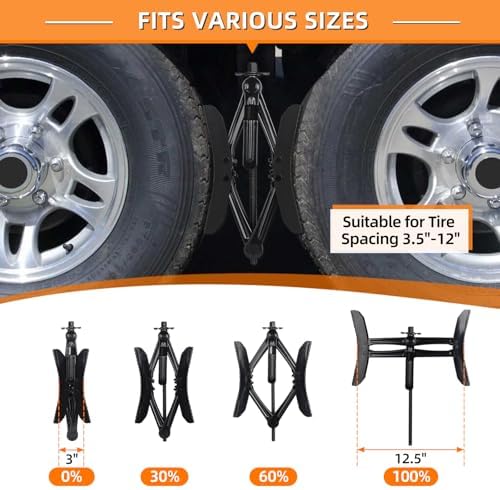 OULEME 2PK X-Shaped RV Tire Stabilizer - Image 5