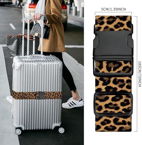 Luggage Straps for Suitcases, Heavy Duty Travel Belt - Image 3