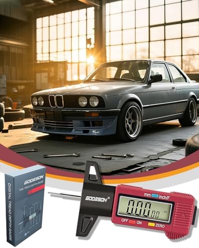 GODESON Tire Tread Depth Gauge, Digital Tire Thread Depth Gauge - Image 5