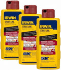 IRWIN Tools STRAIT-LINE Permanent Staining Marking Chalk, Crimson Red by IRWIN