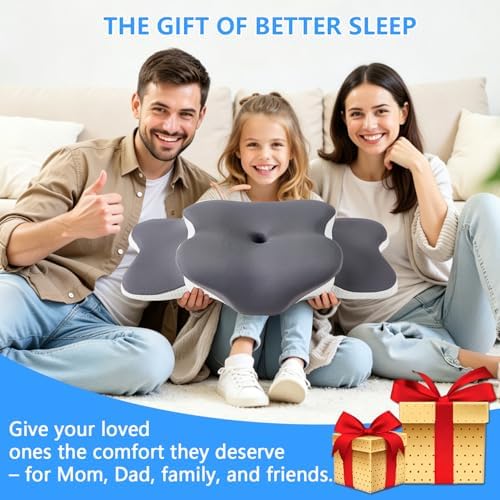 Cervical Neck Pillow for Neck Pain Relief & Side Sleeper | Ergo Pillow for - Image 7