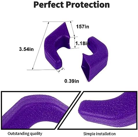 JWWY Tow Hook Protector Cover for Jeep Wrangler JK JL & Gladiator JT 4xe - Image 6