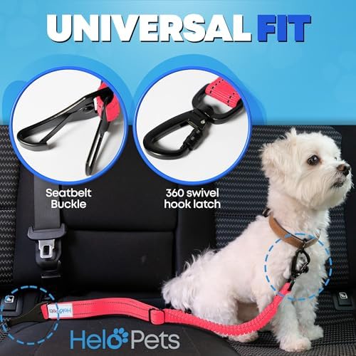 Dog Seat Belt for Car 3-in-1 Adjustable Safety Seatbelt for Dogs in Car – - Image 2