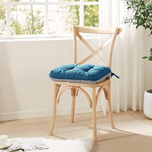 Love's cabin Memory Foam Chair Cushions Set of 4, 15.5 Inch - Image 7