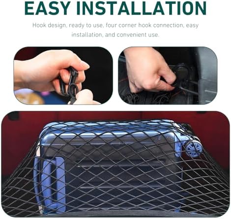 Cargo Net for SUV, Car Trunk Net, Highly Elastic Storage Mesh Nets - Image 7