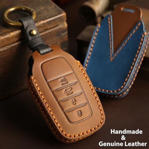 Leather Key Fob Cover, Compatible - Image 5