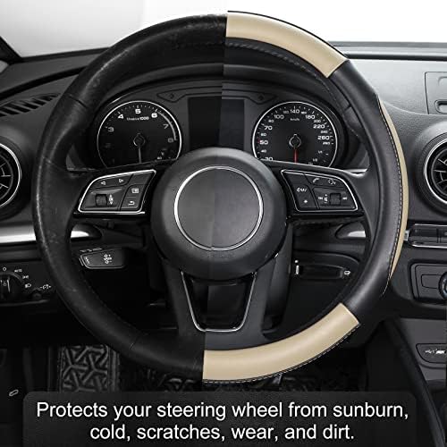 SEG Direct Steering Wheel Cover 15.5-16 inch Heavy-Duty - Image 4