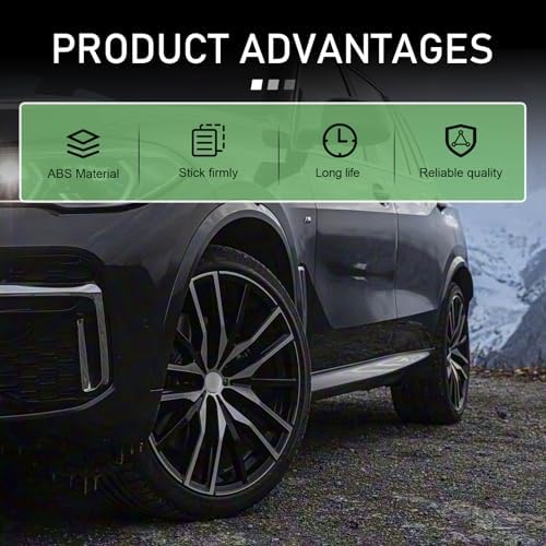 4PCS Car Wheel Center Caps, 60MM/2.36In OD 56MM/2.2In ID Center Hub Cover - Image 3