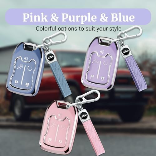 Joouheax for Chevy Soft TPU 5-Button Key Fob Cover, Soft TPU - Image 5