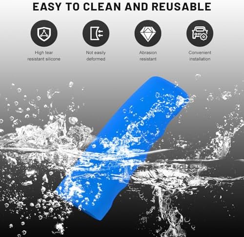 Car Handbrake Cover, Waved Shaped Auto Hand Brake Protector Comfortable Handle - Image 5