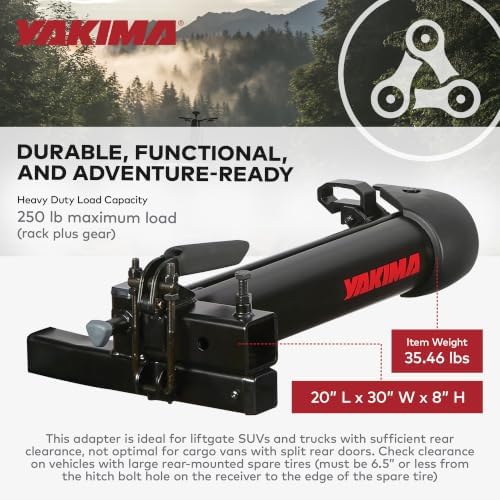 YAKIMA, Swing-Away Bike Rack Adapter, Works - Image 4