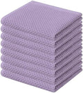 Kitinjoy 100% Cotton Waffle 8-Pack Kitchen Towels by Kitinjoy