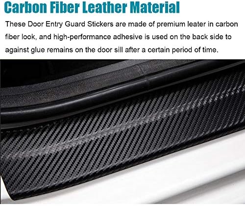 LEXLEY for 2023 2024 2025 2026 HRV HR-V Carbon Fiber Style Leather Door Sill - Image 3