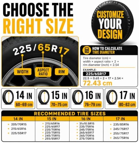 Custom PVC Leather Spare Tire Cover - Image 5