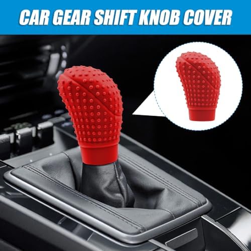 Car Gear Shift Knob Cover, Gear Shift Knob Cover Car Protect Accessories - Image 3