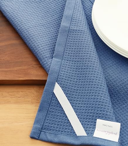 PurpleEssences Solid Kitchen Cloths, Dish Towel 15x25 Set of 4 - Image 6