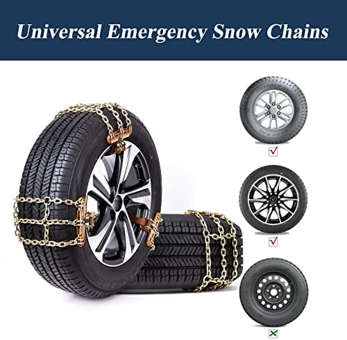 Snow Chains, 215-315mm Universal Tire Chains - Image 2