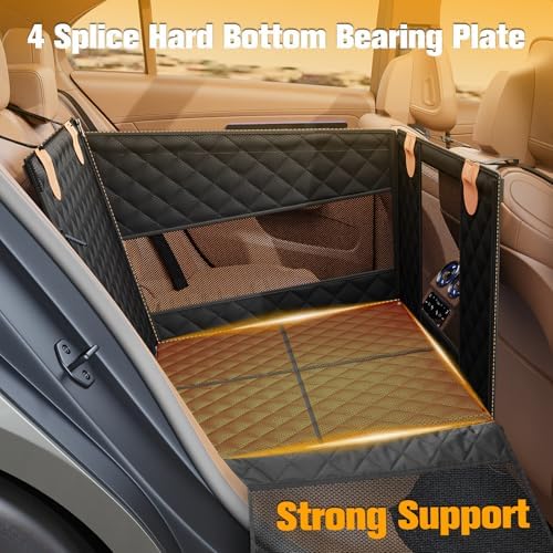 PETICON Large Dog Car Seat, Back Seat Extender - Image 3